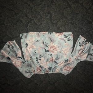 cute spring floral top